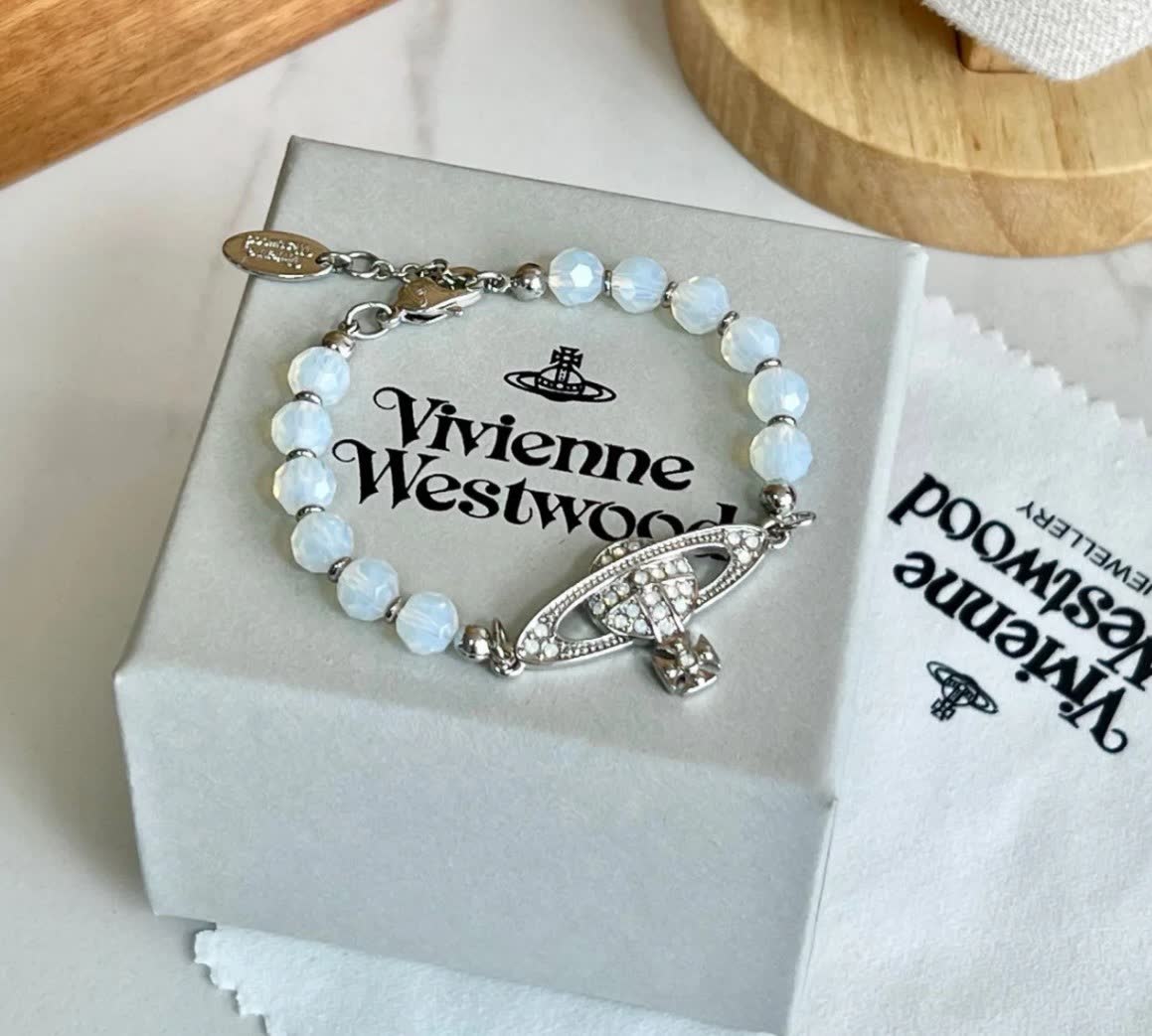 Vivienne Westwood Opal Bead Bracelet